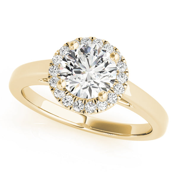 Style# 51106-E Halo Diamond Engagement Ring