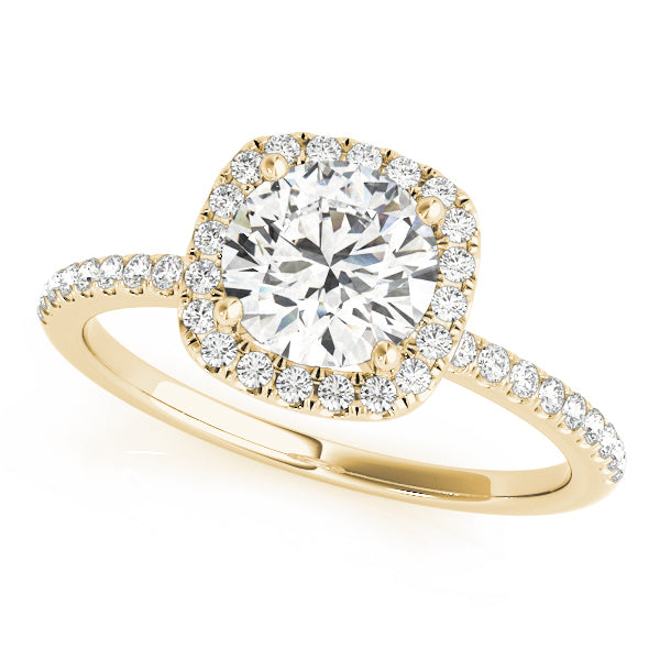 Style# 50893-E Halo Diamond Engagement Ring