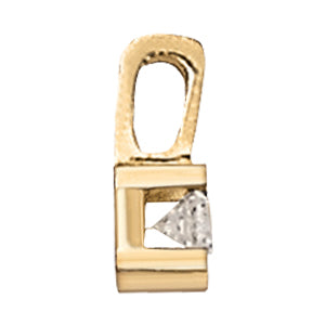 White Platinum 1.0ct Lab Diamond Pendant
