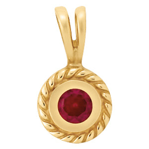 Round Diamond Fashion Pendant