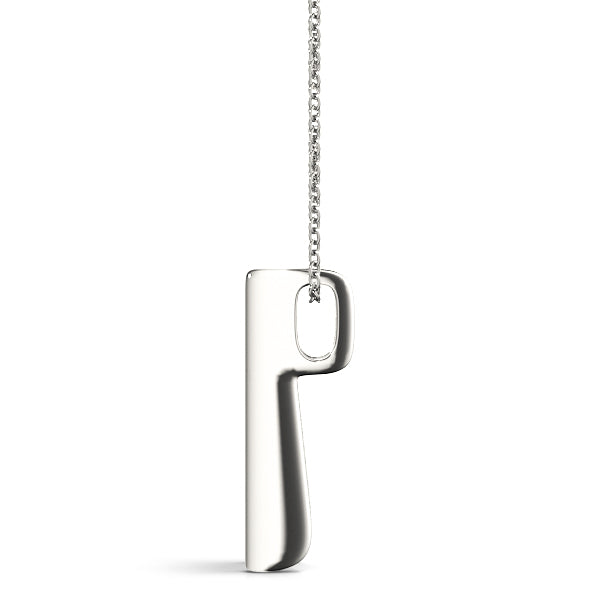 18K White Gold Diamond 3-Stone Pendant
