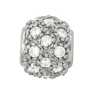 14K White Gold Diamond Fashion Pendant