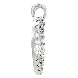 Multi-Diamond Round Pendant
