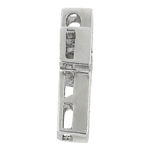 White Gold Diamond Cross Pendant - Religious Jewelry