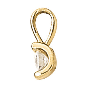 1 CT Platinum Round Diamond Solitaire Pendant