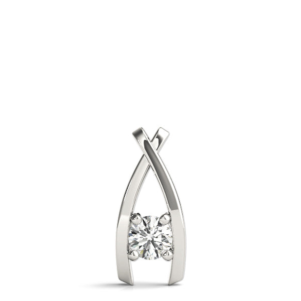 0.33 CT Lab Diamond Solitaire Pendant