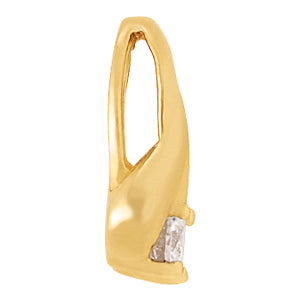 0.33 CT Lab Diamond Solitaire Pendant