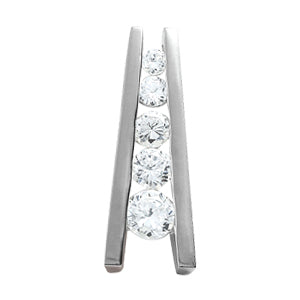 0.8 CTW Diamond Journey Pendant