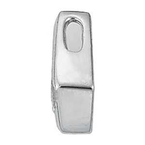 White Platinum 0.5CT Lab Diamond Solitaire Pendant