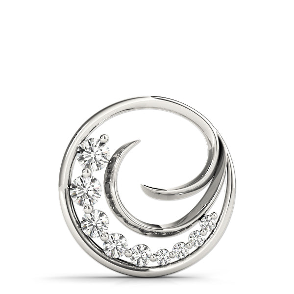 Platinum Diamond Journey Pendant