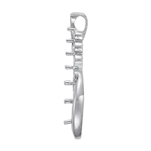 Diamond Journey Pendant in Multiple Metals
