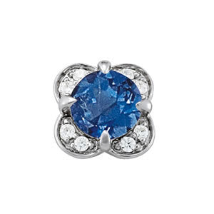 Platinum Round Diamond Halo Pendant