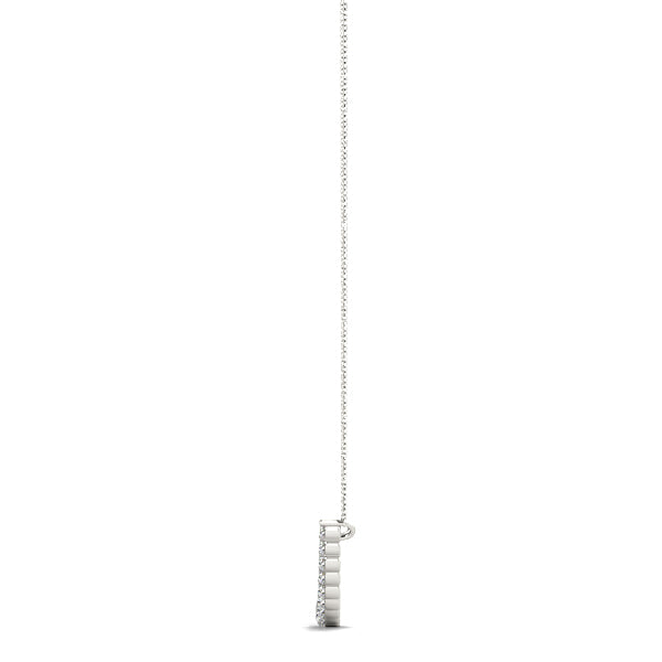 Round Diamond Multi-Stone Pendant