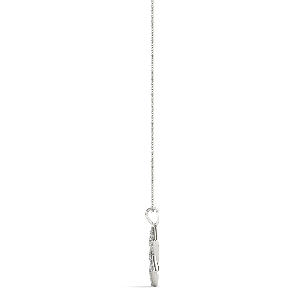 30-Diamond Star of David Pendant