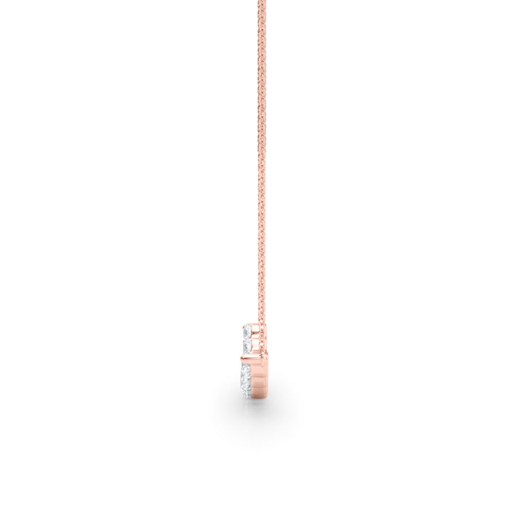 14K Rose Gold 1 CT Diamond Engagement Ring