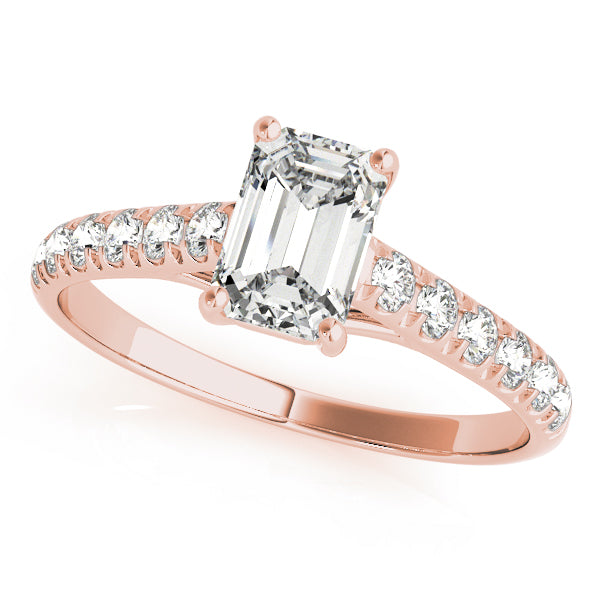 Trellis Diamond Engagement Ring