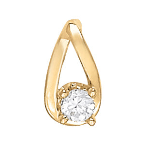 White 14K Gold 0.25 CT Diamond Stud Earrings