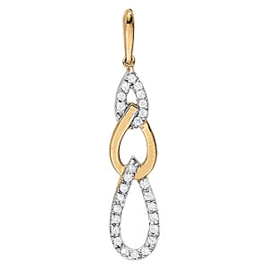 White Platinum Multi-Diamond Fashion Earrings
