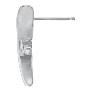 Platinum Lab Diamond Journey Earring Pair