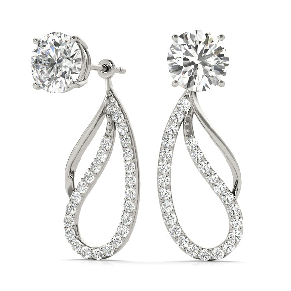 Diamond Multi-Stone Earring Jackets