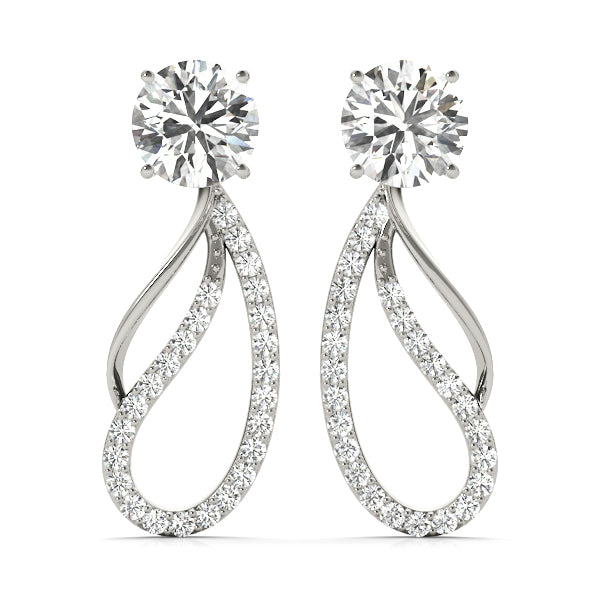 Diamond Lab Grown Earring Jacket