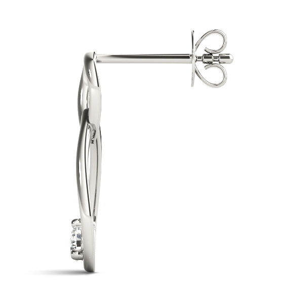 Lab Diamond 14K Gold Stud Earrings