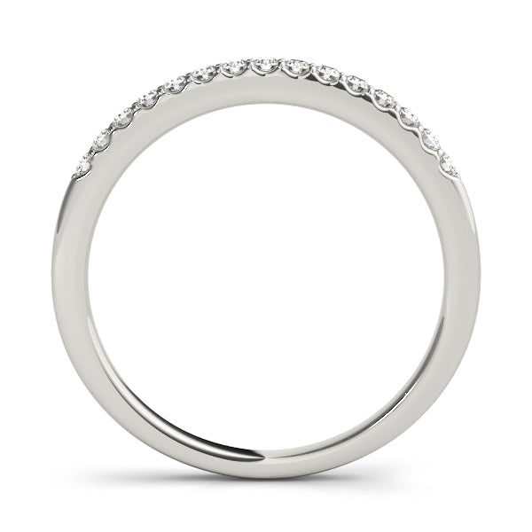 18K White Gold Diamond Wedding Ring