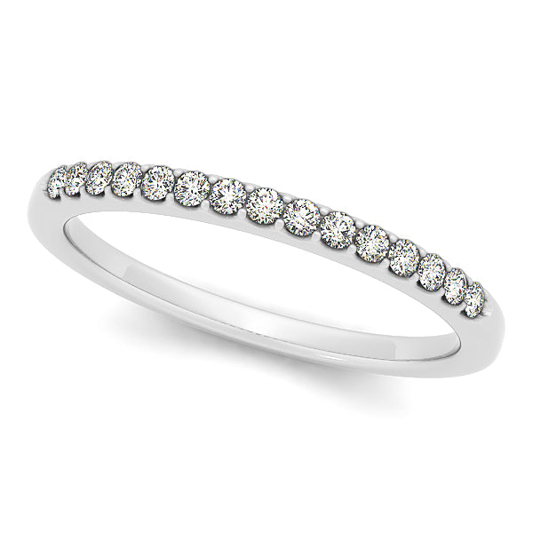 Platinum White Diamond Wedding Ring