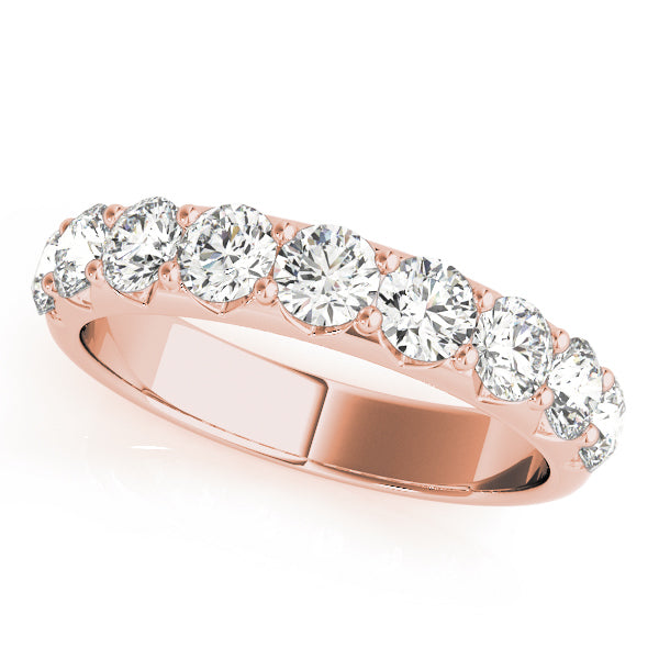 14K Rose Gold 0.18 CTW Diamond Wedding Band