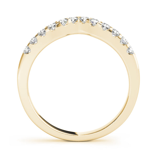 18K Yellow Gold Diamond Wedding Ring