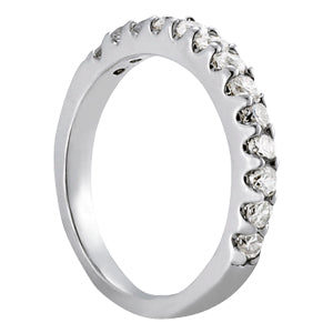 Platinum White Diamond Wedding Ring