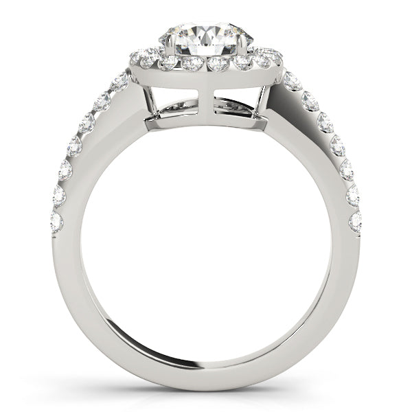 Style# 50530-E Halo Diamond Engagement Ring