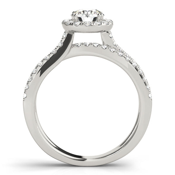 Style# 50531-E Halo Diamond Engagement Ring