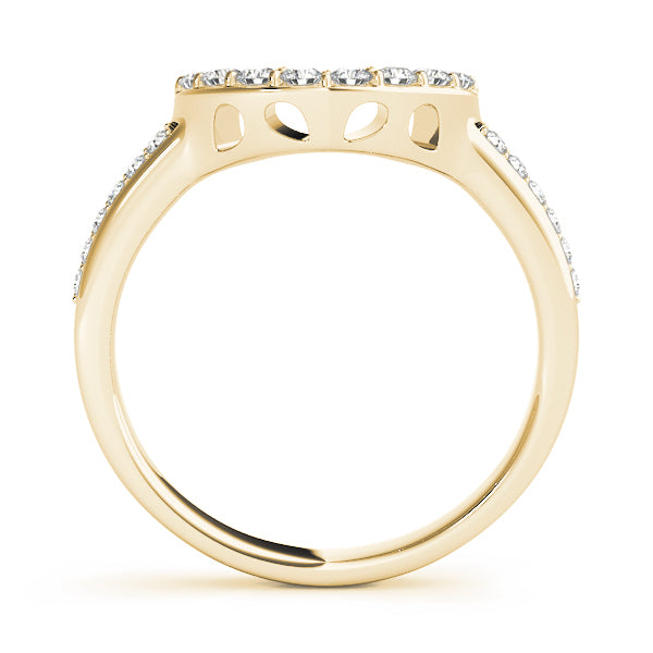 18K Yellow Gold Diamond Wedding Ring
