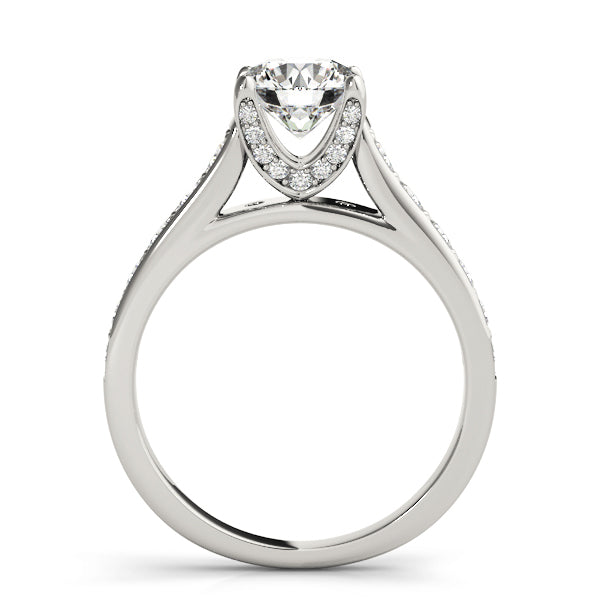 18K White Gold 1.33ctw Diamond Engagement Ring