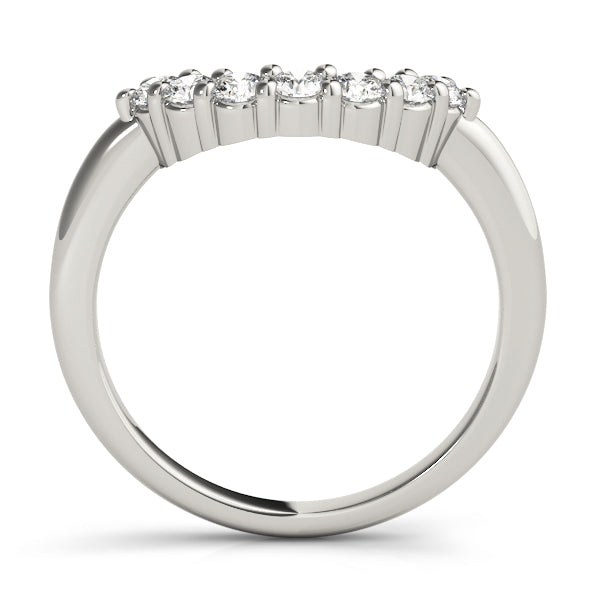 Platinum 3/8 ct Diamond Wedding Ring for Her