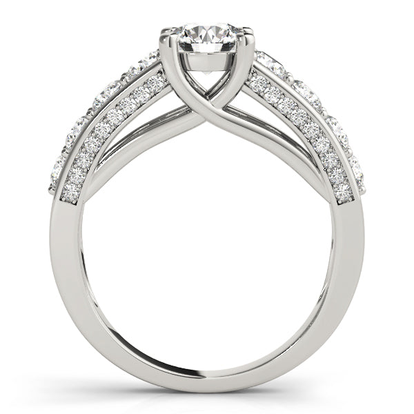 Trellis Diamond Engagement Ring