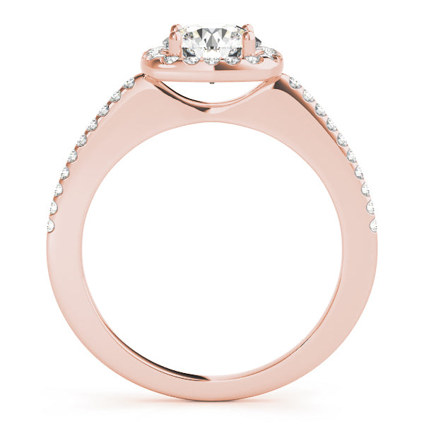 ENGAGEMENT RINGS HALO ROUND