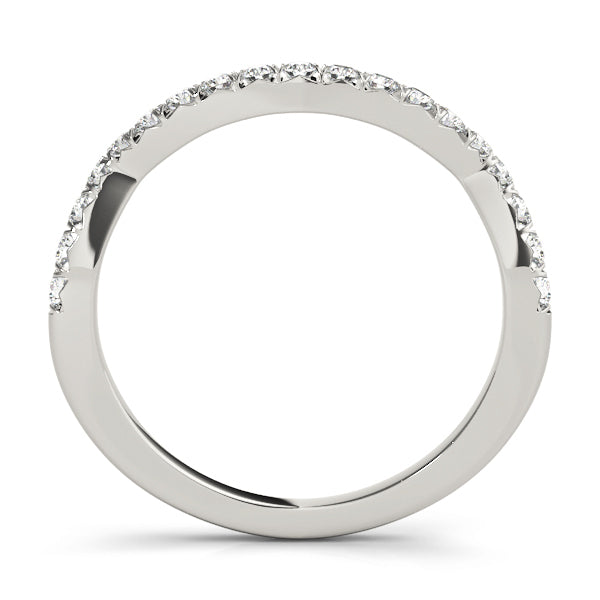 Platinum White Diamond Wedding Ring