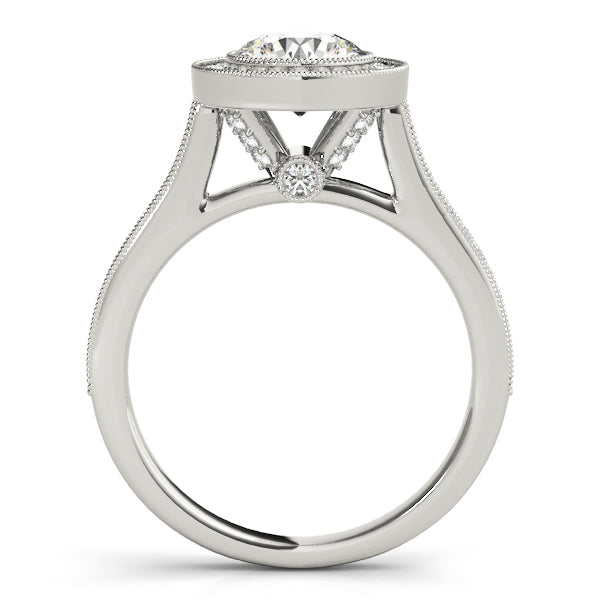 ENGAGEMENT RINGS HALO ROUND