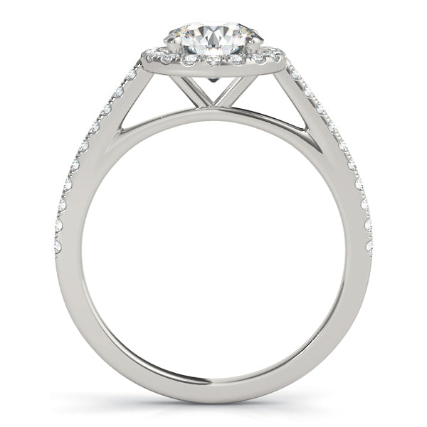 Style# 51080-E Halo Diamond Engagement Ring