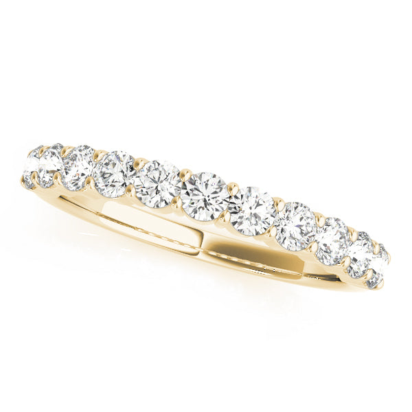 18K Yellow Gold Diamond Wedding Ring