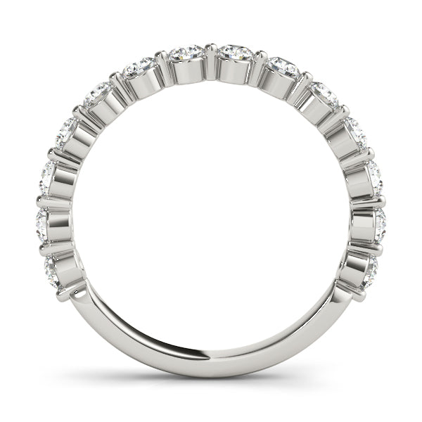 Platinum 3/8 ct Diamond Wedding Band Ring