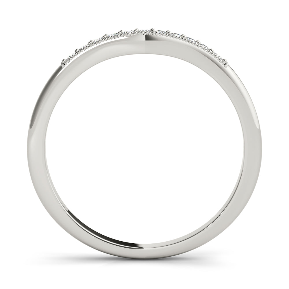 Platinum White Diamond Wedding Ring