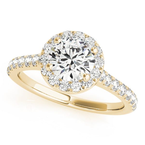 Style# 50891-E Halo Diamond Engagement Ring