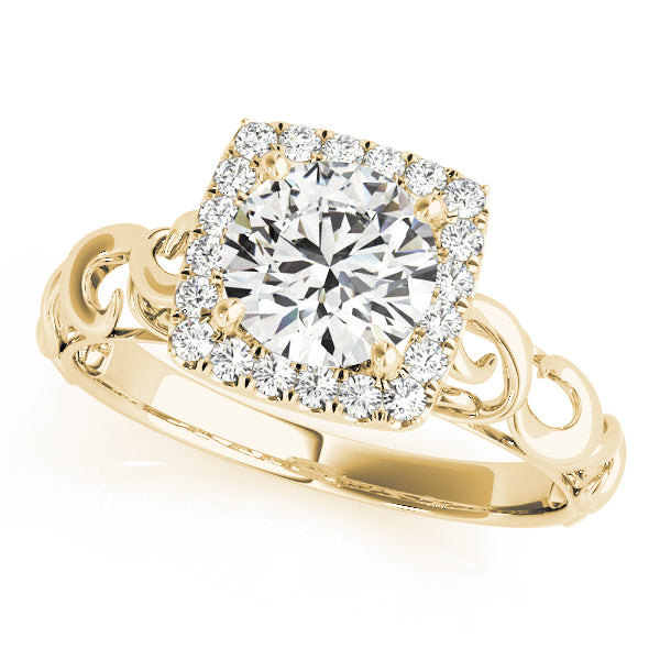 Style# 84738 Halo Diamond Engagement Ring