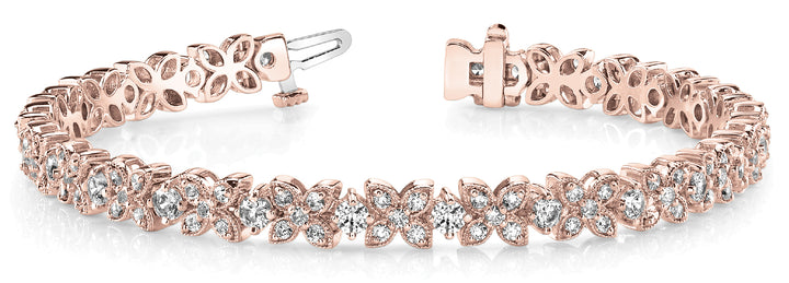 Rose Gold Lab Diamond Fashion Bracelet