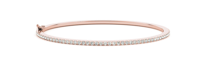 18K Rose Gold 1/2 ct tw Fashion Diamond Bracelet