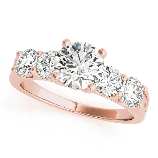 ENGAGEMENT RINGS SINGLE ROW PRONG SET