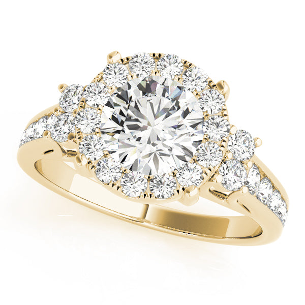 Style# 84866-1 Halo Diamond Engagement Ring